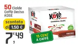 Supermercati Dok Caffè Deciso KOSÈ offerta