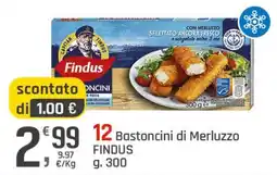 Supermercati Dok Bastoncini di Merluzzo Findus offerta