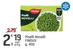 Supermercati Dok Piselli Novelli Findus offerta