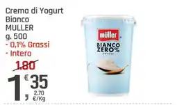Supermercati Dok Crema di Yogurt Bianco Müller offerta