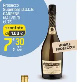 Supermercati Dok Prosecco Superiore D.O.C.G. Carpenè Malvolti offerta