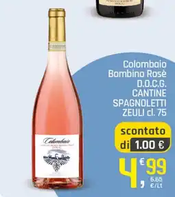 Supermercati Dok Colombaio Bombino Rosè offerta