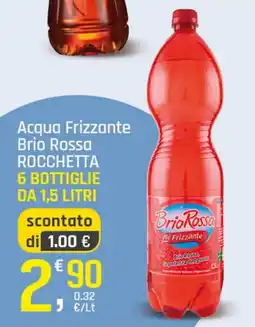 Supermercati Dok Acqua Frizzante Brio Rossa offerta