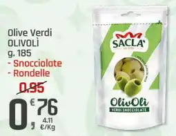 Supermercati Dok Sacla Olive Verdi offerta