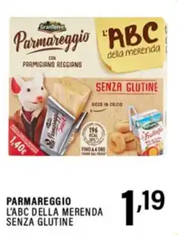 Gecop Parmareggio l'ABC della merenda senza glutine offerta