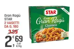 Supermercati Dok Gran Ragù STAR offerta