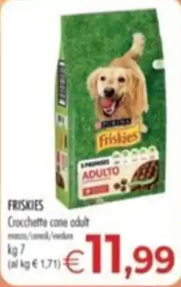 MerSi Supermercati Friskies Crocchette cane adult offerta