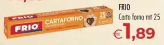 MerSi Supermercati Frio carta forno offerta
