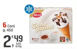 Supermercati Dok Selex Cono panna offerta