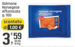 Supermercati Dok Selex Salmone Norvegese Affumicato offerta