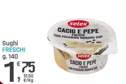 Supermercati Dok Selex Cacio e pepe fresco con pecorino romano dop offerta