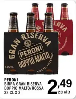 Gecop Peroni Birra Gran Riserva Doppio Malto/Rossa offerta