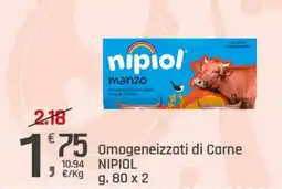 Supermercati Dok Omogeneizzati di Carne Nipiol offerta