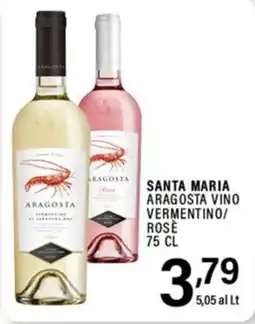 Gecop Santa Maria Aragosta Vino Vermentino/ Rosè offerta