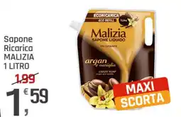 Supermercati Dok Sapone liquido Malizia argan e vaniglia offerta