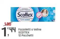 Supermercati Dok Fazzoletti o Veline SCOTTEx offerta