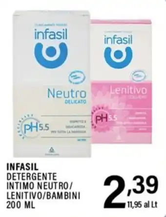 Infasil detergente intimo neutro/lenitivo/bambini