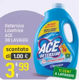 Supermercati Dok Detersivo Lavatrice ACE offerta
