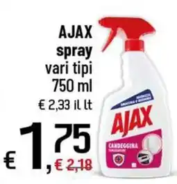Famila Superstore Ajax spray offerta