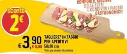 Famila Superstore Tagliere* in faggio per aperitivi offerta
