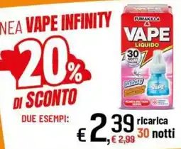 Famila Superstore Vape Infinity offerta