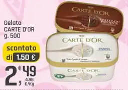 Supermercati Dok Gelato Carte d'Or offerta