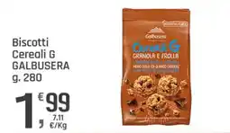 Supermercati Dok Biscotti Cereali G Galbusera offerta