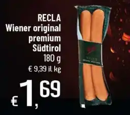 Famila Superstore RECLA Wiener original premium Südtirol offerta