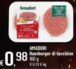 Famila Superstore Amadori Hamburger di tacchino offerta