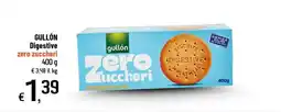 Famila Superstore Gullón Digestive zero zuccheri offerta