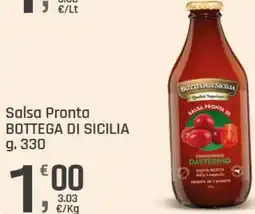 Supermercati Dok Botteca di Sicilia Salsa pronta di pomodoro Datterino offerta