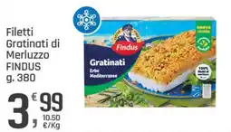 Supermercati Dok Filetti Gratinati di Merluzzo Findus offerta