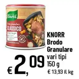 Famila Superstore Knorr Brodo Granulare Classico offerta