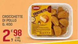 Supermercati Dok Crocchette di pollo selex offerta