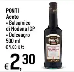 Famila Superstore Aceto Balsamico di Modena IGP Dolceagro Ponti offerta