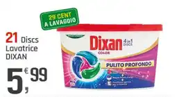 Supermercati Dok Discs Lavatrice Dixan offerta