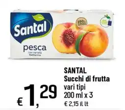 Famila Superstore Santal pesca offerta