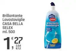 Supermercati Dok Brillantante lavastoviglie Casa Bella Selex offerta