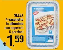 Famila Superstore Vaschette alluminio con coperchi offerta