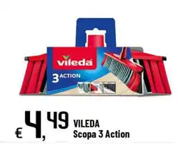 Famila Superstore Vileda Scopa 3 Action offerta