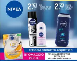 Supermercati Dok NIVEA Q10 Anti-Wrinkle Energy offerta