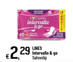 Famila Superstore Lines Intervallo & go Salvaslip offerta