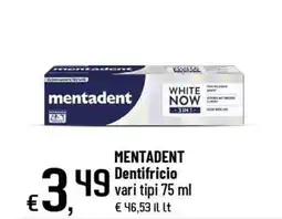 Famila Superstore Mentadent Dentifricio offerta