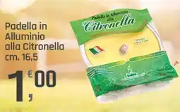 Supermercati Dok Padella in Alluminio alla Citronella offerta