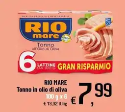Famila Superstore Rio mare Tonno all'Olio di Oliva offerta