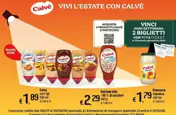 Famila Superstore Calvé Salse vari tipi offerta