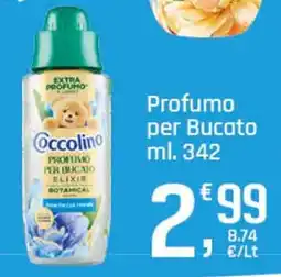 Supermercati Dok Profumo per bucato Elixir Botanical offerta