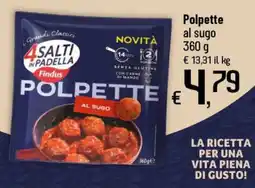 Famila Superstore Findus Polpette al sugo offerta