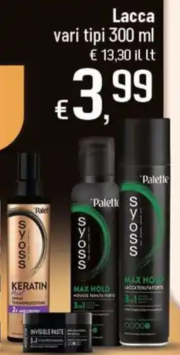 Famila Superstore Lacca Palette Syoss offerta