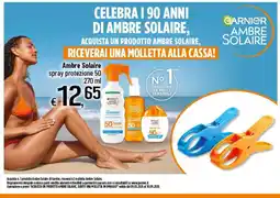 Famila Superstore Ambre Solaire spray protezione 50 offerta